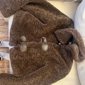 All in Favor Chocolate Fleece Jacket